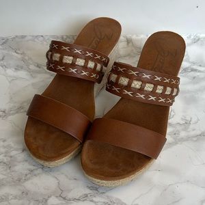 Zodiac espadrille wedge